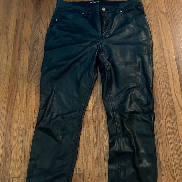 Skinny Leather Pants - Picture 1 of 2